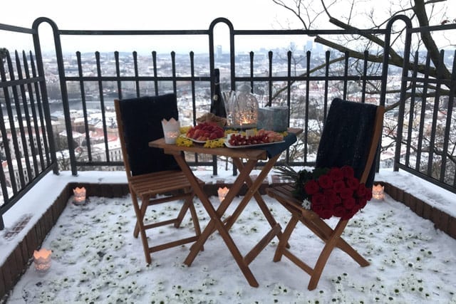 engagement in Prague