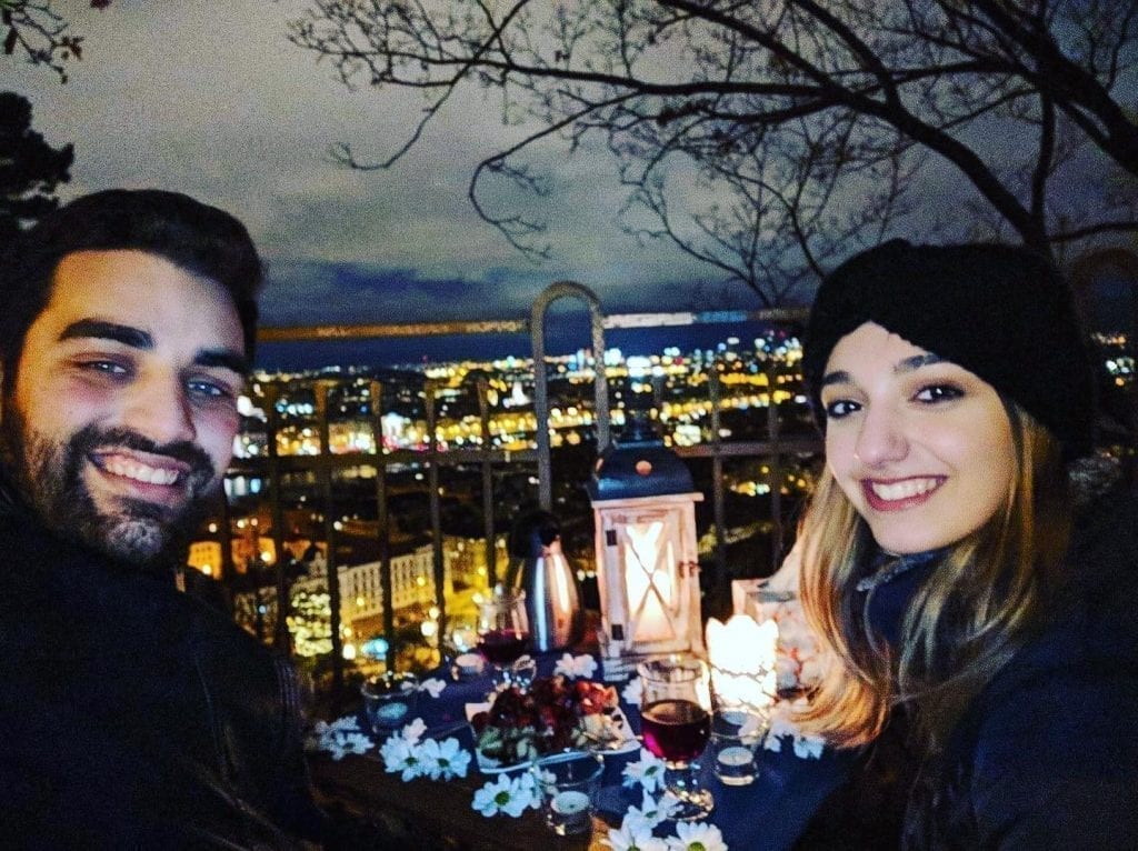 Romantic evening in Prague